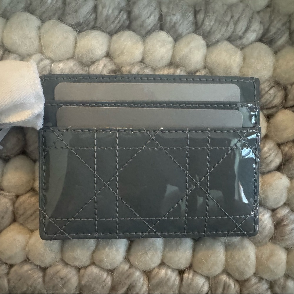 Dior Cloud Blue Card Holder - NWT